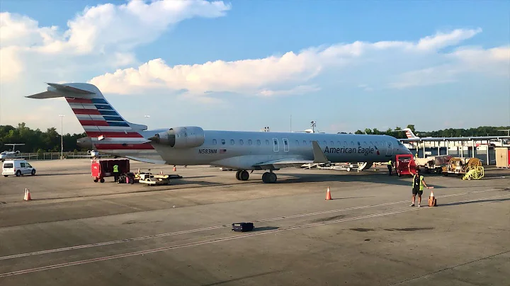 American Eagle CRJ-900 Review IAD-CLT-CLE
