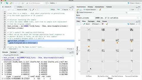 Practice with the bootstrap