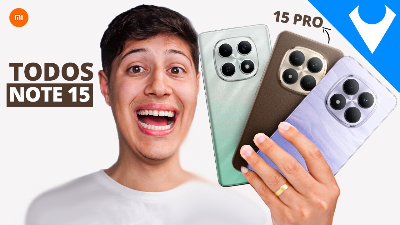 TODOS Xiaomi Redmi NOTE 15! Qual a melhor OPÇÃO para COMPRAR HOJE?