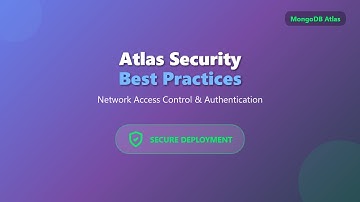 🔒 MongoDB Atlas Security: Network Access & Authentication Best Practices