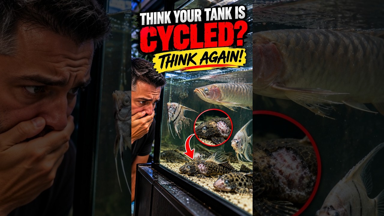 Aquarium Cycling: The Mistake That Can Cost Your Fish's life #shorts