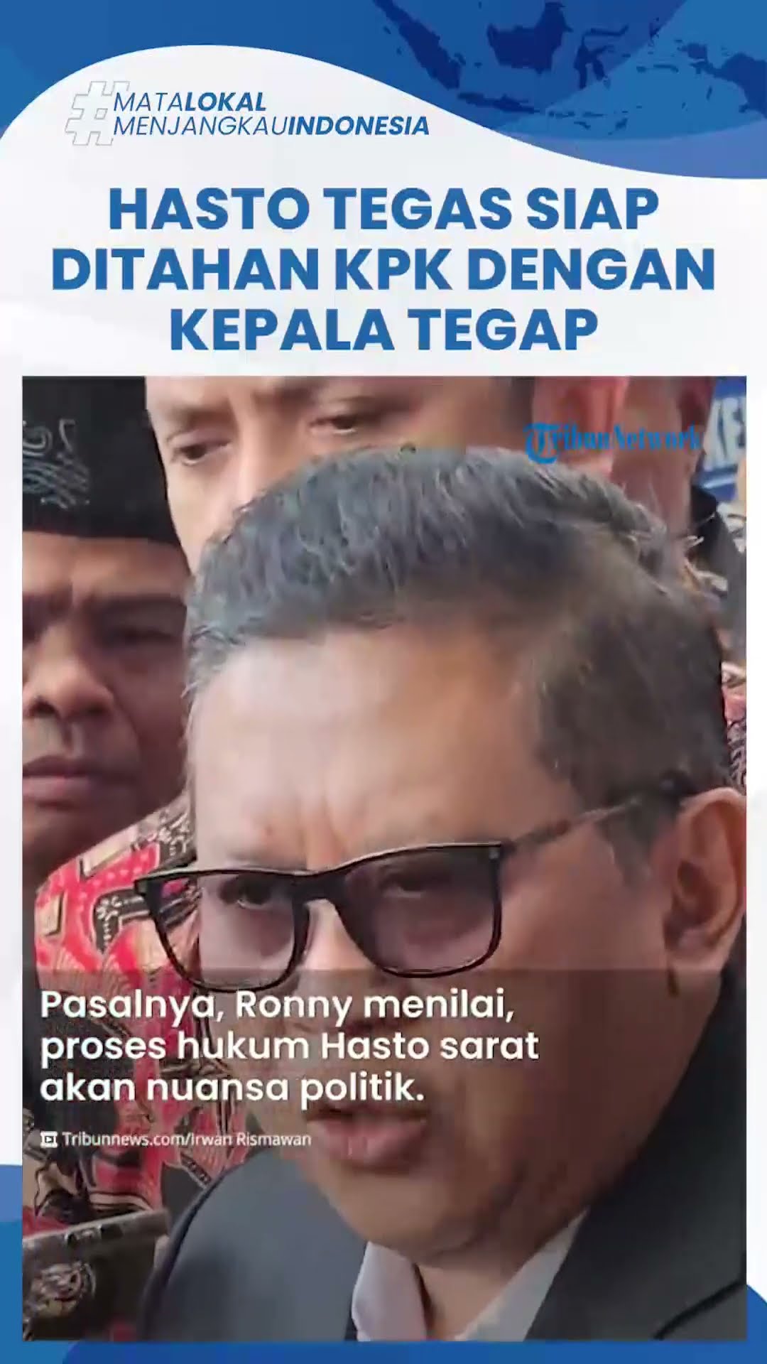 Hasto Blak-blakan Akui Siap Ditahan KPK soal Dugaan Suap: Siap dengan Kepala Tegap dan Tersenyum