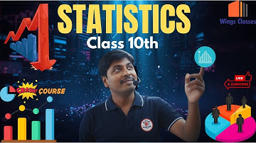 Class 10 Statistics | Mean Median Mode Full Crash Course | CBSE 2026 Board Exam | Wings Classes LIVE