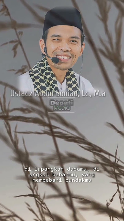 Sabar, Allah angkat derajatmu #shorts #uas #ustadzabdulsomad #uasterbaru #katakatabijak #storywa