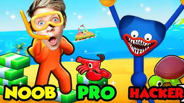 NOOB vs PRO vs HACKER in AQUARIUM!!