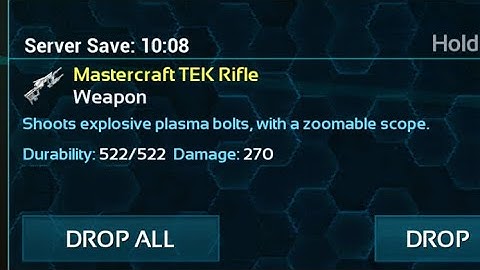 Tek rifle(270 dmg) VS BROOD!! Ark:mobile