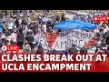 Propalestinian protesters gather at ucla encampment live updates  news18 live  n18l