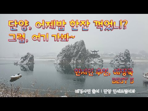 현지인이 추천하는 단양 해장국 맛집 BEST 5
