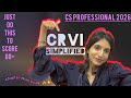 Ep.7 CRVI STRATEGY CS PROFESSIONAL | How to score 60+ EASILY Here's the BEST WAY | Chapter-Wise 📈✨📚