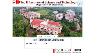 Famous EST 102 Programming in C Topic - Structures - Part 1-Asst Prof Rekha George Profile