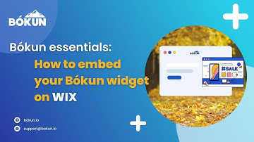 Bókun essentials: How to embed Bókun widgets on WIX
