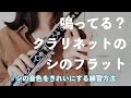 【クラリネット】シのフラットの音色をきれいにする練習方法