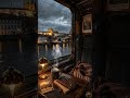 Rainy Train to Prague 🚆 Cozy Night Ambience #prague #cozyvibes #relaxing