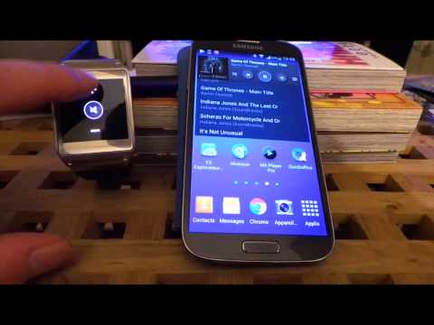 La galaxy gear fonctionne avec le Galaxy S4 / Gear