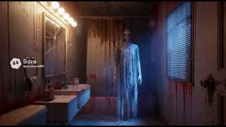 Bleeding Haunted Bathroom Ambience 👻 Horror Atmosphere for Sleep, Relaxation & Study