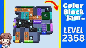 Color Block Jam Level 1449 (2358) Solution Walkthrough