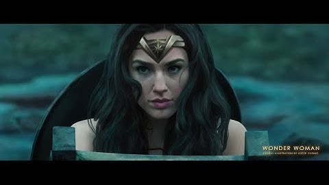 Wonder Woman Cinemagraph (Adobe Photoshop & After Effect)