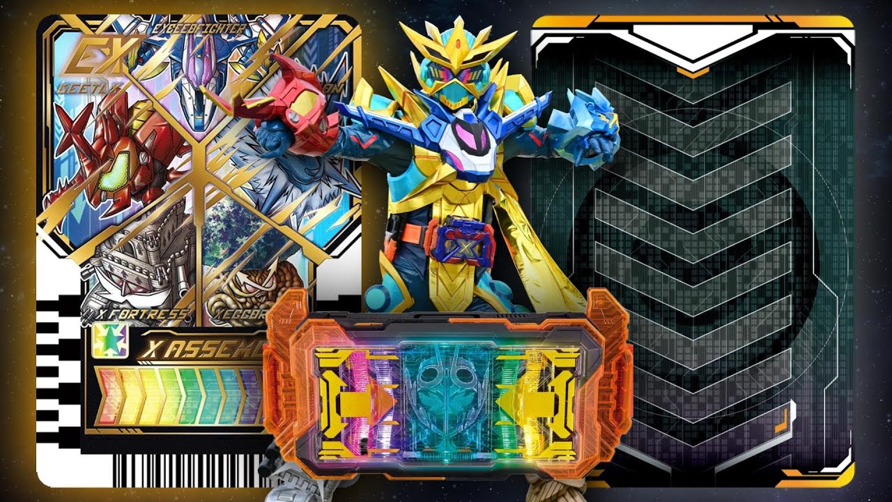 KAMEN RIDER STAR GOTCHARD X ASSEMBLE Chemy Card Henshin Sound 仮面