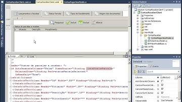 T2Ti ERP - C# - Video Aula 10 - ContasReceberClient (Cliente WPF) - MVVM - Status da parcela