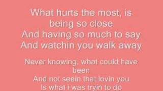 Cascada What Hurts The Most (With Lyrics)