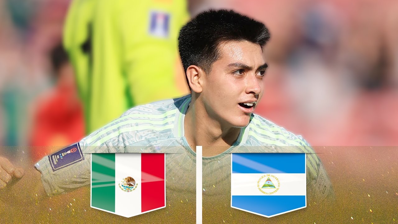 ¡México va a la Gran Final del Mundial Sub-17 tras vencer a Nicaragua!
