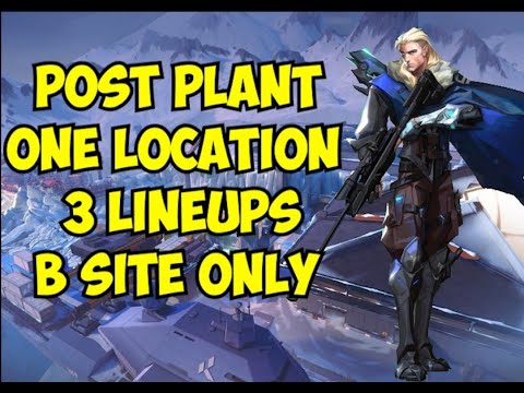 Sova's One Spot 3 Post Plant Lineups Icebox Map