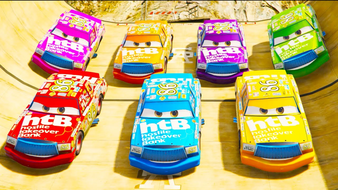 Renkli Chick Hicks Kardesler Tehlikeli Yarista Orumcek Adam