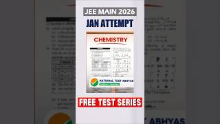 JEE Main 2026: Free 10 MOCK TESTS🔥 | Best Test Series JEE Mains #iit #motivation #shorts