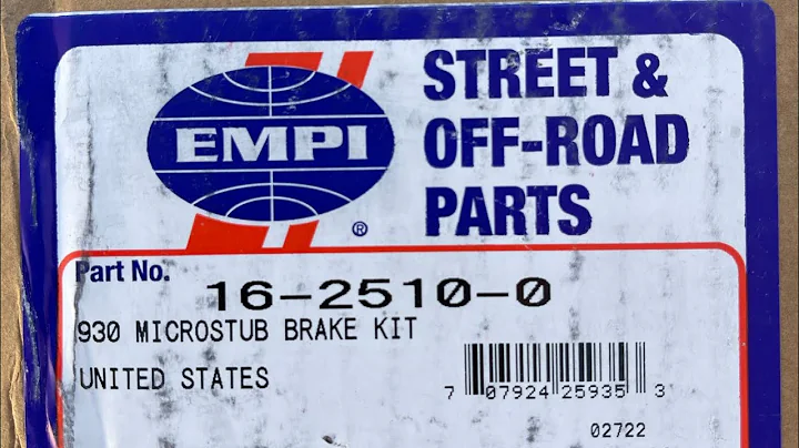 EMPI Race Trim Micro Stub Brake Kit | What’s in the Box?