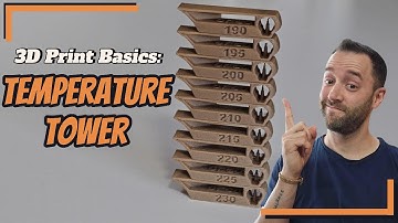 3d Print Basics: MASTERING The Temperature Tower!
