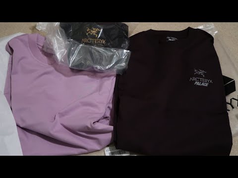 PALACE X ARC'TERYX T-SHIRT + 6 PANEL HAT PICKUP/UNBOXING