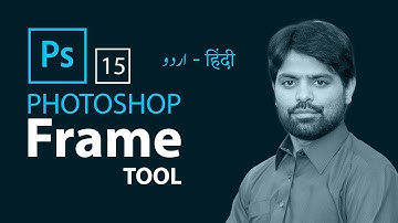 Frame tool in Photoshop || How to use Frame Tool in Photoshop