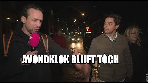 Avondklok blijft. Willem Engel woedend: 