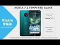 Nokia 7.2 Tempered Glass Screen Protector Perfect Match