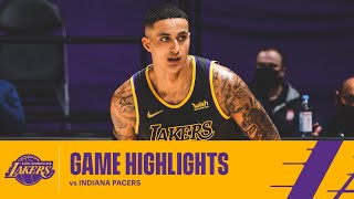 HIGHLIGHTS | Kyle Kuzma (24 pts, 13 reb) vs Indiana Pacers