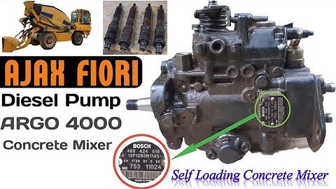 AJAX FIORI - Diesel Pump - Kirloskar repair- ARGO 4000