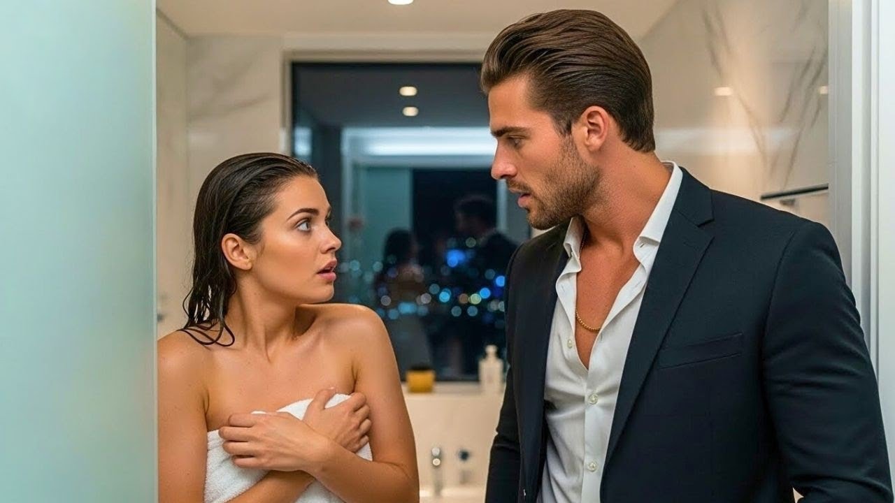 “¿Quién Eres?” El Mafia Boss se Congeló al Ver a una Mujer en su Baño Solo con una Toalla