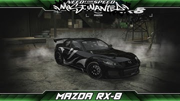 Need for Speed: Most Wanted Car Build - Mazda RX-8