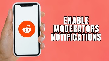 HOW TO ENABLE MODERATORS NOTIFICATIONS ON REDDIT