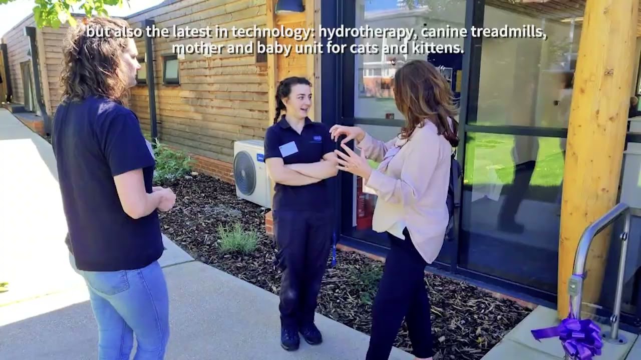 Gillian visits the new RSPCA Mount Noddy Animal Rescue Centre