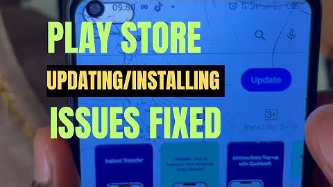 How to Fix Apps Not Updating/Installing in Google Play store