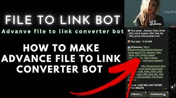 🔥How to make Advance File to Link converter BOT | Make File Stream Bot | #FileStreamBOT