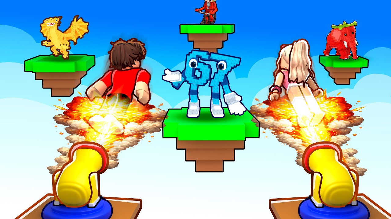 ROBLOX LAUNCH YOURSELF FOR BRAINROTS...