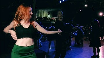 RZC2018 Party. Sergey Zorin and Anna Lopina. Zouk improvisation