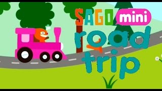 Sago Mini Road Trip | Train | Саго Мини В Путь Дорогу - Развивающий Мультик