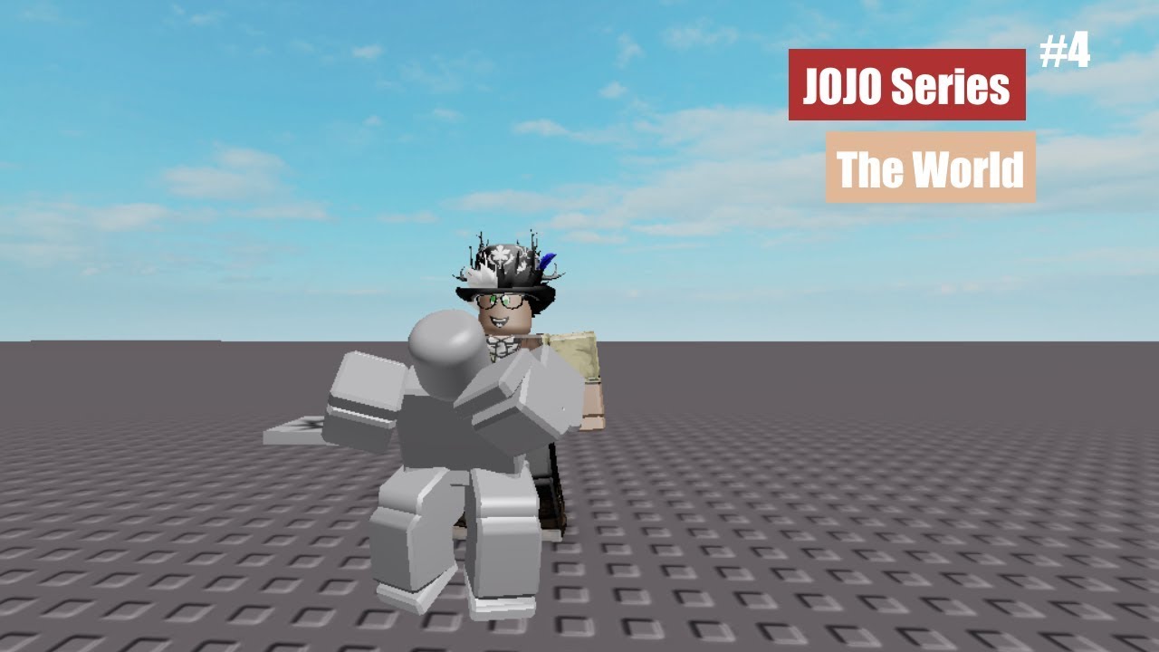 Roblox How To Jojo Stand Series The World Part 4 Youtube