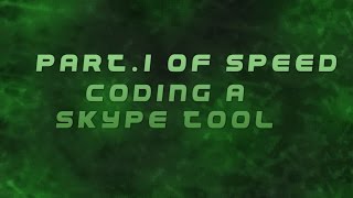Celebrity [SKYPE TOOL] Part.1 Of Speed Coding Wealth