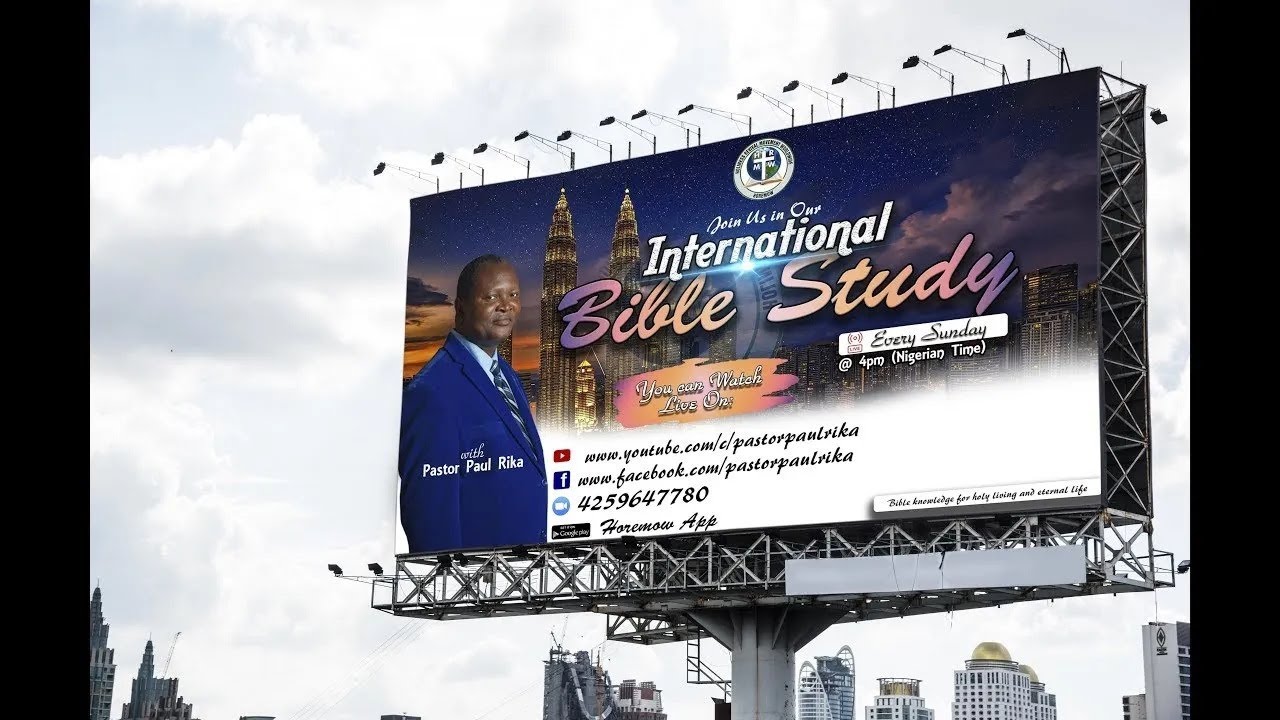 BIBLE KNOWLEDGE FOR HOLY LIVING AND ETERNAL LIFE With Pastor Paul Rika (26TH || OCT || 2025)