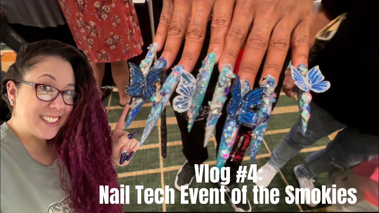 NAIL TECH VLOG #4 | Nail Tech Event of the Smokies Part 1