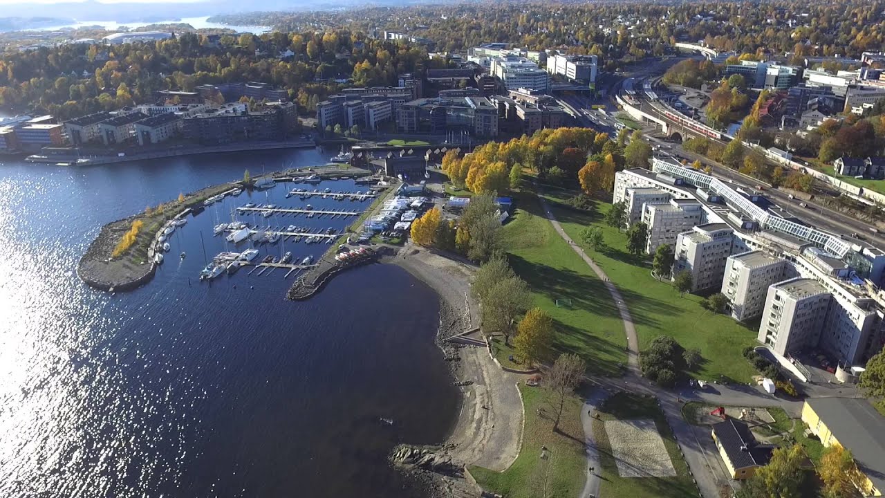 20151018 Oslo Lysaker drone video